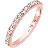 Elli Ring rose-goud / wit