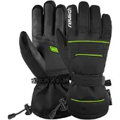 Reusch Sporthandschoenen 'Crosby' neongroen / zwart