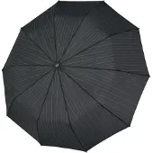 Doppler Paraplu 'Fiber Magic' donkergrijs / zwart