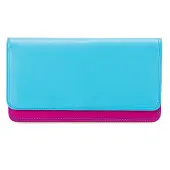 Mywalit Portemonnee navy / lichtblauw / neongroen / oranje / fuchsia