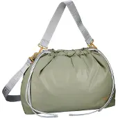 JOST Bags Shopper 'Kemi' cognac / kaki / zilver