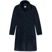 Schiesser Badjas lang donkerblauw