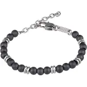 Breil Armband donkergrijs / zilver