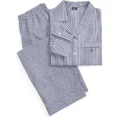 Ralph Lauren Pyjama blauw / wit