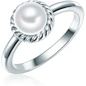Valero Pearls Ring zilver