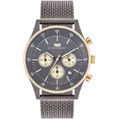 Rhodenwald & Söhne Analoog horloge blauw / goudgeel