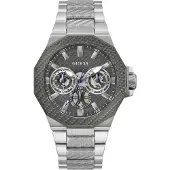GUESS Analoog horloge ' INDY ' grijs / zilver