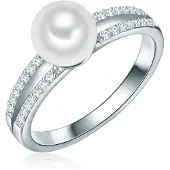 Valero Pearls Ring zilver