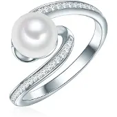 Valero Pearls Ring zilver