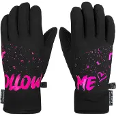 Reusch Sporthandschoenen 'Beatrix' pink / zwart