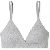 Schiesser BH ' Pure Rib ' grijs gemêleerd