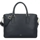 Abro Adria Handtas Leer 37.5 cm grijs