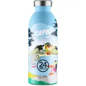 24Bottles Drinkfles lichtblauw / gemengde kleuren