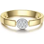 Rafaela Donata Ring goud / wit