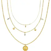 Purelei Ketting 'Kaipo' goud / zilver