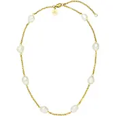 Purelei Ketting 'Malahi' goud / parelwit