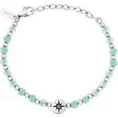 Breil Armband 'Soundwave' turquoise / zilver
