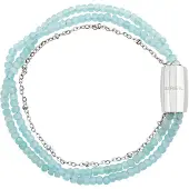 Breil Armband lichtblauw / zilver