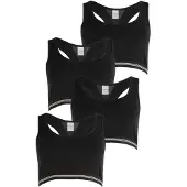Schiesser Onderhemd ' Long Life Rib ' zwart