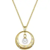 Rafaela Donata Ketting goudgeel / wit