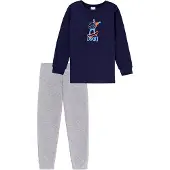 Schiesser Nachtkledij ' Boys World ' donkerblauw