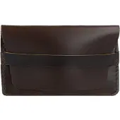 Buckle & Seam Etui 'Lima' donkerbruin