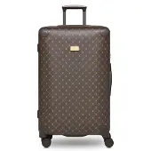 Lazarotti Trolley 'Palermo' beige / donkerbruin