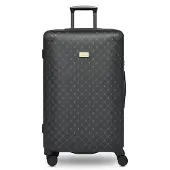Lazarotti Trolley 'Palermo' grijs / donkergroen