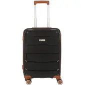 Cocoono Graz 4 wielen Cabinewagen S 56 cm schwarz-braun