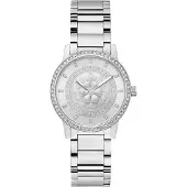 GUESS Analoog horloge 'Petal' zilver