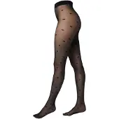 Camano 20 DEN panty met motiefstitching