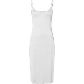 Hanro Nachthemd 'Satin Deluxe' offwhite