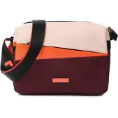 Hedgren Schoudertas 'Nova Neutron' lila / oranje / rosa