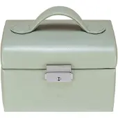 Windrose Sieraden-bewaring 'Merino Moda' groen