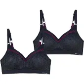 Triumph Sport bh ' Triaction Free Motion ' aubergine / zwart