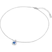 Lulu & Jane Ketting blauw / zilver