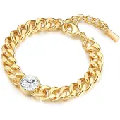 Lulu & Jane Armband goudgeel