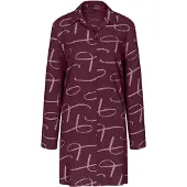 Triumph Nachthemd ' Boyfriend ' bordeaux