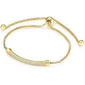 Lulu & Jane Armband goudgeel