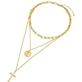 Lulu & Jane Ketting goudgeel