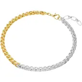 Lulu & Jane Ketting goud / zilver