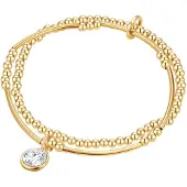 Lulu & Jane Armband goudgeel