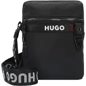 HUGO Schoudertas 'Dusky' zwart / wit
