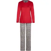 Happy Shorts Pyjama ' XMAS ' blauw / grijs / rood