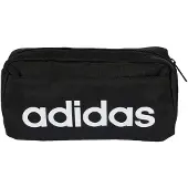 Adidas Sporttas 'Linear Bum' zwart / wit