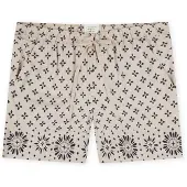 Schiesser Pyjamabroek beige / zwart