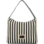 Tom Tailor Shopper 'Malie' beige / zwart