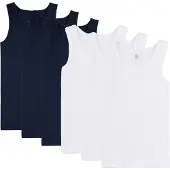 Sanetta Onderhemd marine / wit
