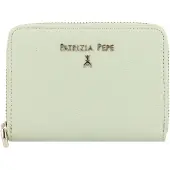 Patrizia pepe Lederen portefeuille 12 cm groente