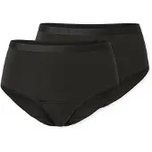 Schiesser Slip ' Periodenslip Secret Care ' zwart